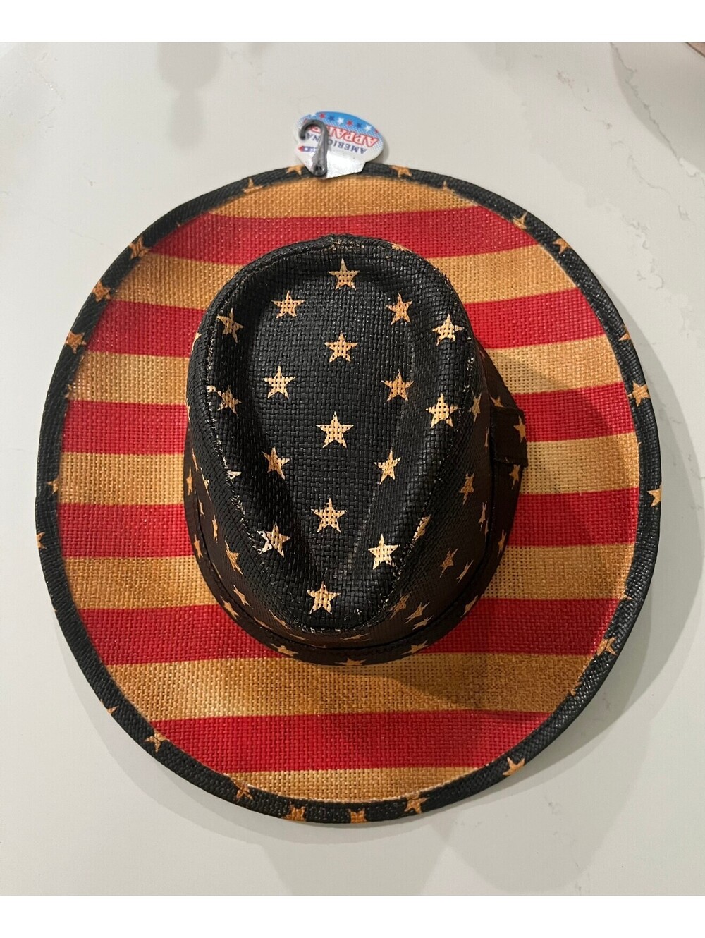 7-Eleven Shade PATRIOT STRAW HAT, One Size